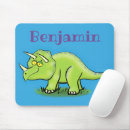 Recherche de triceratops tapis souris Jurassique