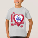 Recherche de love enfant tshirts Rouge