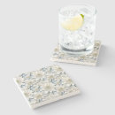 Recherche de fleur lotus de dessous de verres Bleu