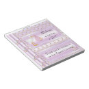 Recherche de baby shower rose blocsnotes Pour tous