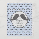 Recherche de moustaches drôles cartes postales Bleu