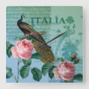 Recherche de floral romantique horloges Rose