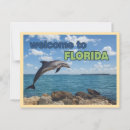 Recherche de plage de dauphin cartes postales Vintage