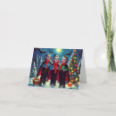 Recherche de caroling vœux cartes Rétro