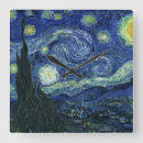 Recherche de peintures impressionnistes horloges Van gogh