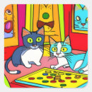 Recherche de chat étranger autocollants Pour tous