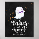 Recherche de halloween baby shower signes Noir