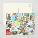 Recherche de timbre poste de chat Chats