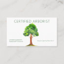 Recherche de arboristes cartes visite Services d'arborescence