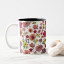 Recherche de motif végétal tasses Transparent