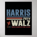Recherche de valse posters Harris 2020