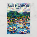 Recherche de bar harbor cartes postales Côte