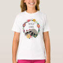 Recherche de guirlandes tshirts Jeune fille