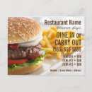 Recherche de burger cartes postales Restaurant