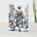 Recherche de commerçant vœux cartes Femme