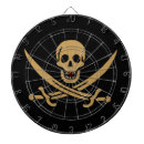 Recherche de pirates jeux de fléchettes Crâne et os