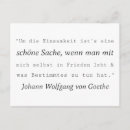 Recherche de solitude cartes postales Simple