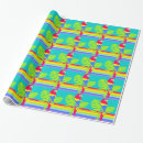 Recherche de aras papier cadeau Tropical