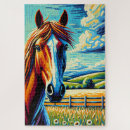 Recherche de mustang puzzles Équin