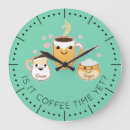 Recherche de temps de café horloges Caféine