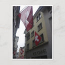 Recherche de drapeau de la suisse cartes postales Croix