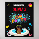 Recherche de glissement de fille Fête du pool