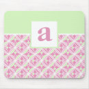 Recherche de monogramme mousepads Coloré