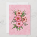 Recherche de gerbera rose invitations Marguerites gerbères
