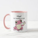 Recherche de grenouille drôle tasses Pour enfants