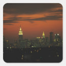 Recherche de manhattan autocollants Silhouette
