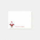 Recherche de une note de père noël post its Pour enfants