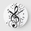 Recherche de note musicale horloges Professeur de musique
