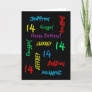 Recherche de 14 ans vœux cartes Pour tous