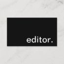 Recherche de rédacteur en chef cartes visite Auteur