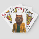 Recherche de ours jeux de cartes Bois