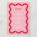Recherche de drink menus Calligraphy
