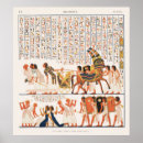 Recherche de hiéroglyphes posters Vintage