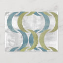 Recherche de motif géométrique abstrait cartes postales Contemporain