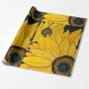 Recherche de peinture de tournesol papier cadeau Tournesols