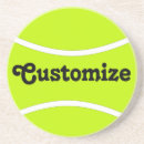 Recherche de tennis dessous de verres Personnalisation