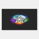 Recherche de symboles wiccan autocollants Sorcière