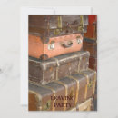 Recherche de valise vintage invitations Voyage