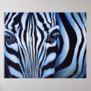 Recherche de zèbre bleu posters Rayures