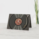 Recherche de vinyl record vœux cartes Vintage
