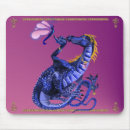 Recherche de dragon bleu tapis souris Fée