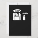 Recherche de disquettes invitations Geek