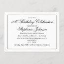 Recherche de invitation classique anniversaire invitations Noir