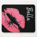Recherche de baiser rouge à lèvres tapis souris Mignon