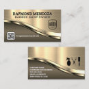 Recherche de insigne cartes visite Coiffeur