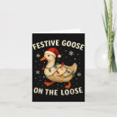 Recherche de oie noël cartes Style